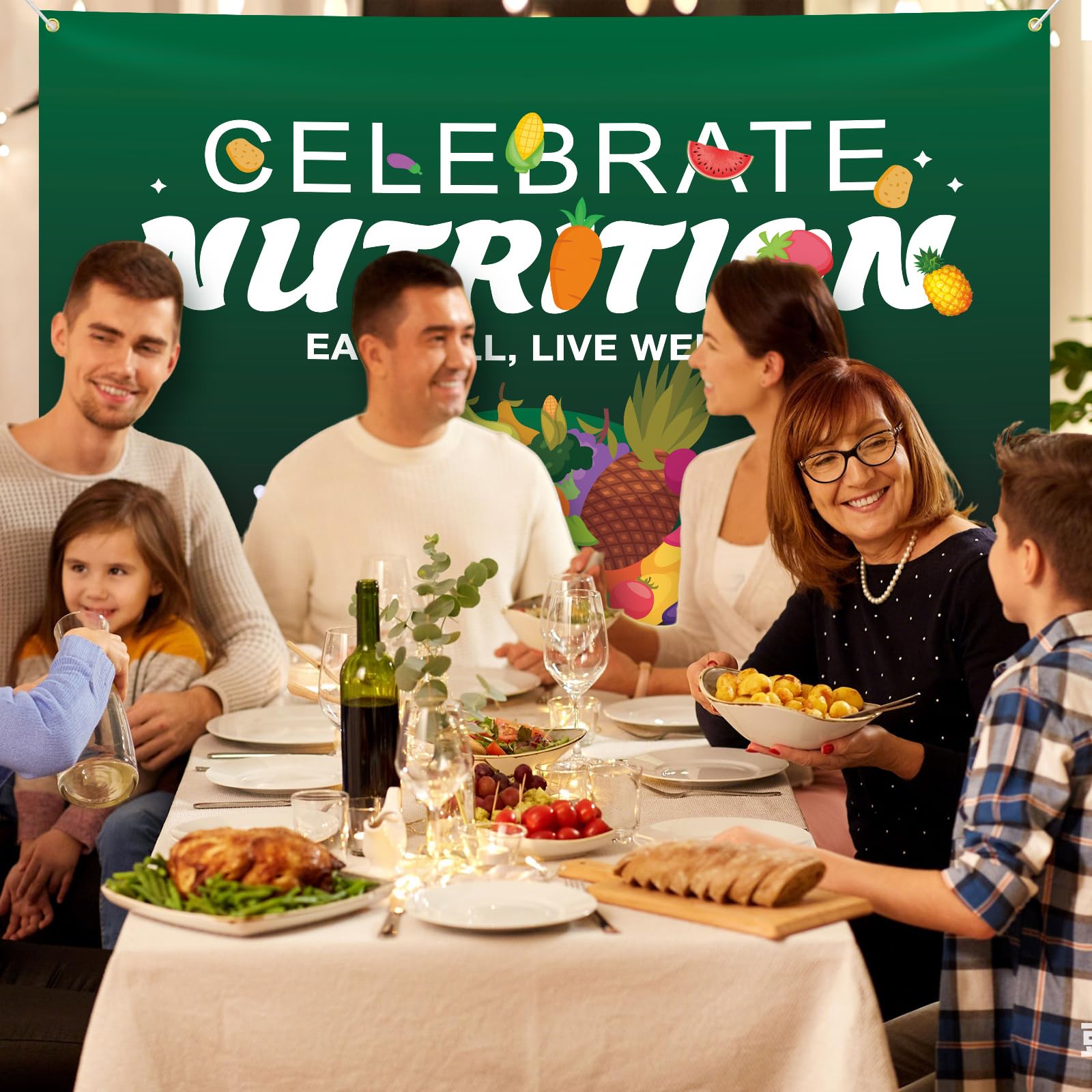 Newwiee indoor/outdoor decor banner for schools, halls, or yards