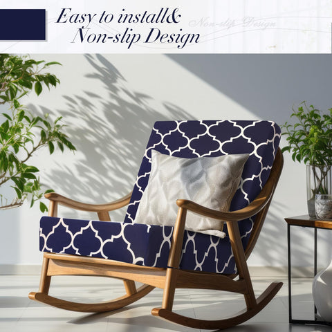 Newwiee seat cushion cover navy fits snugly, shields seats, and cleans easily.