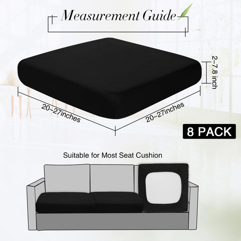 Newwiee waterproof outdoor cushion cover in black protecting cushions from spills