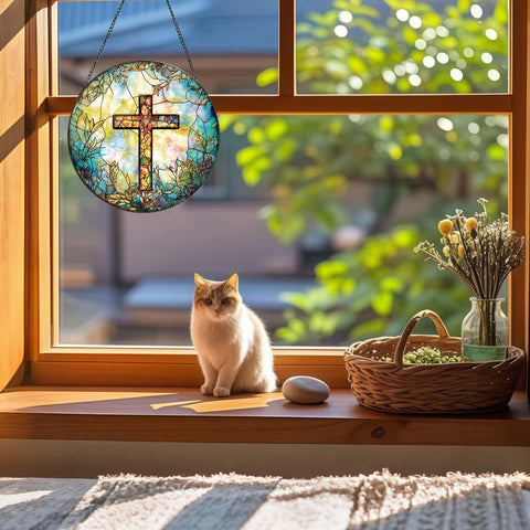 Newyihan baptism or wedding sun catcher as a thoughtful gift