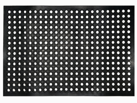 Nexboraque anti fatigue mat with drainage holes for comfortable standing tasks