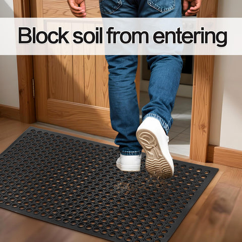 Nexboraque perforated hole design traps dirt and debris at entry