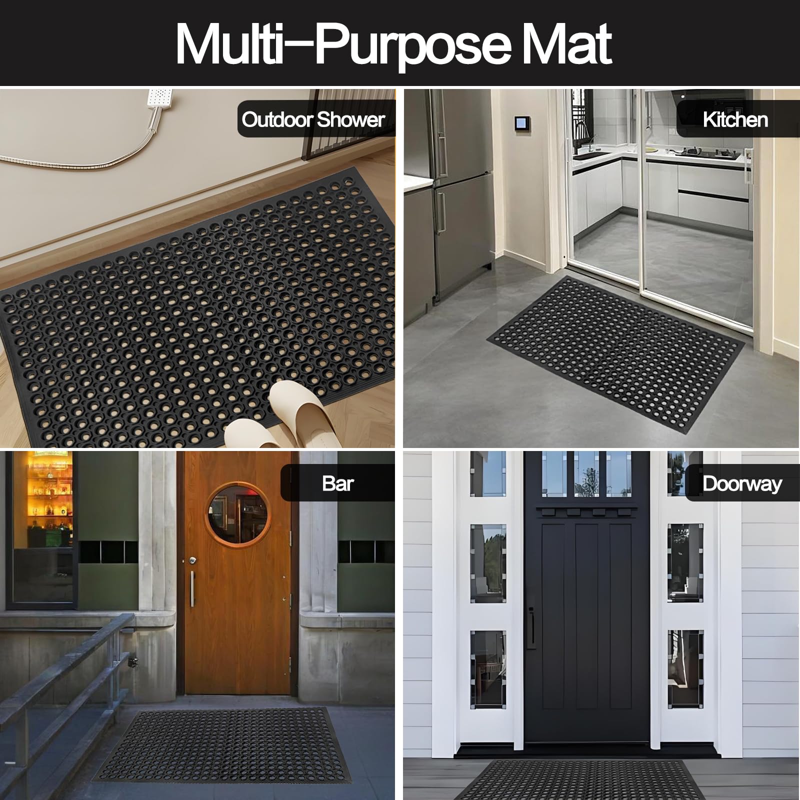 Nexboraque versatile high traffic mat for garages and workshops