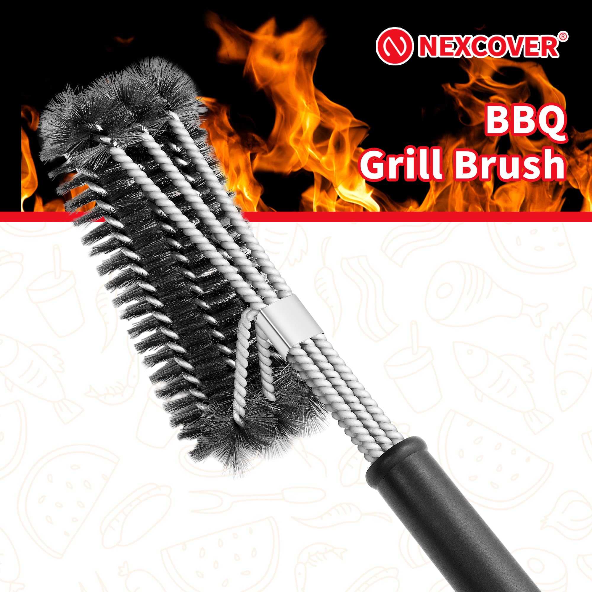 NEXCOVER Father's Day gift packaging promotes thoughtful grilling accessory.