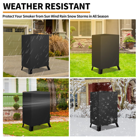 NEXCOVER fits Masterbuilt and other vertical smokers with a secure, tailored fit.