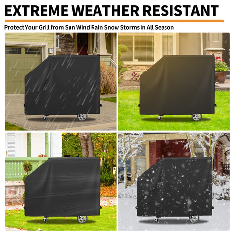 NEXCOVER all-weather protection shields grill year-round