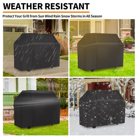 NEXCOVER fade-resistant fabric preserves grill appearance across seasons