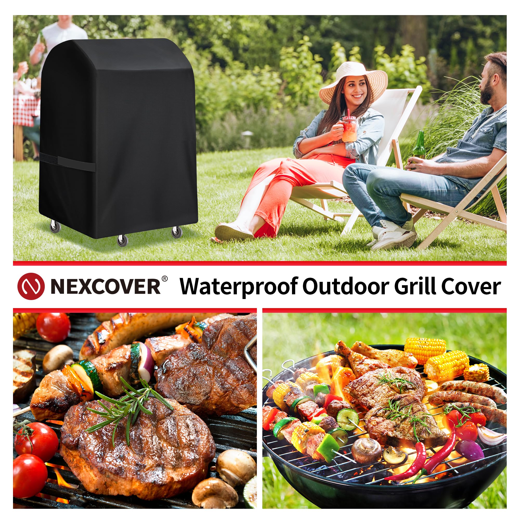 NEXCOVER UV-resistant layer helps protect against sun exposure.