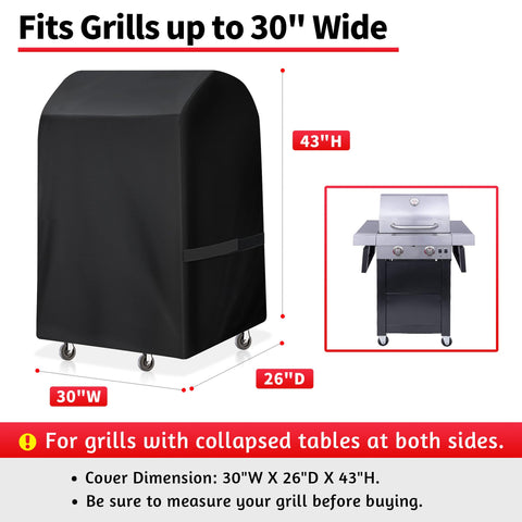 NEXCOVER waterproof Oxford fabric detail shields the grill from moisture during rain.