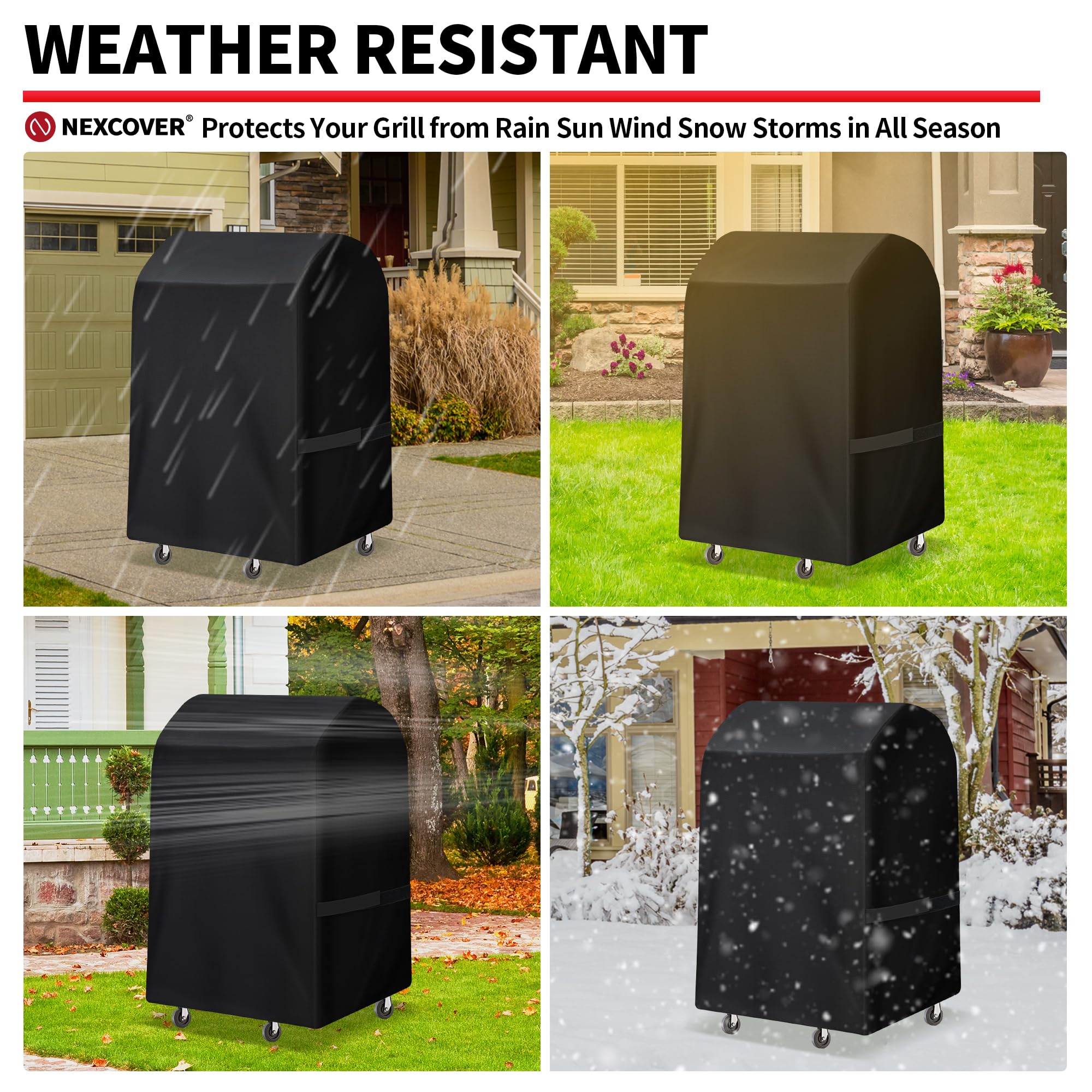 NEXCOVER fits Weber, Brinkmann, Jenn Air, and more brands.