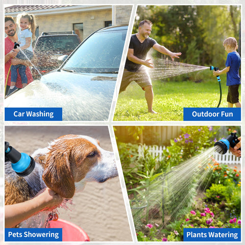 Nexcover hose nozzle mist pattern gentle spray for delicate plants.