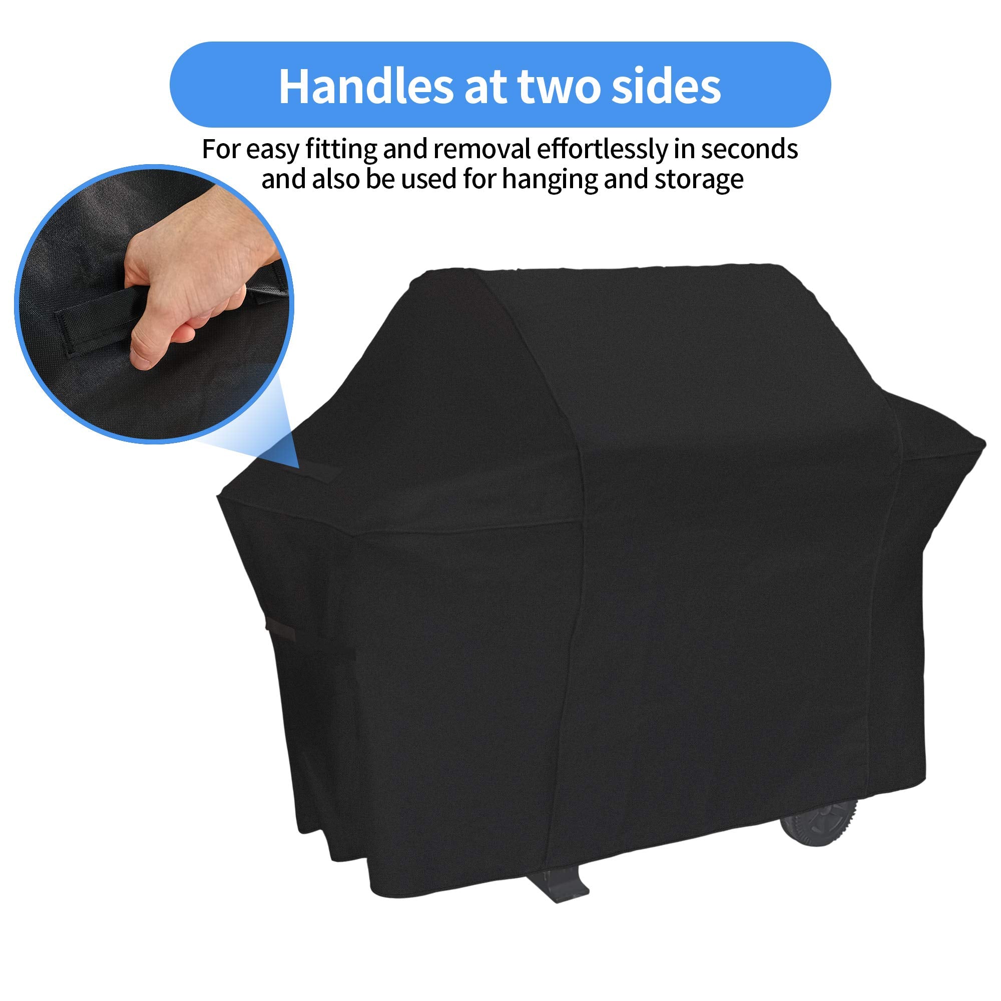 NEXCOVER secure fit with velcro straps keeps the cover in place