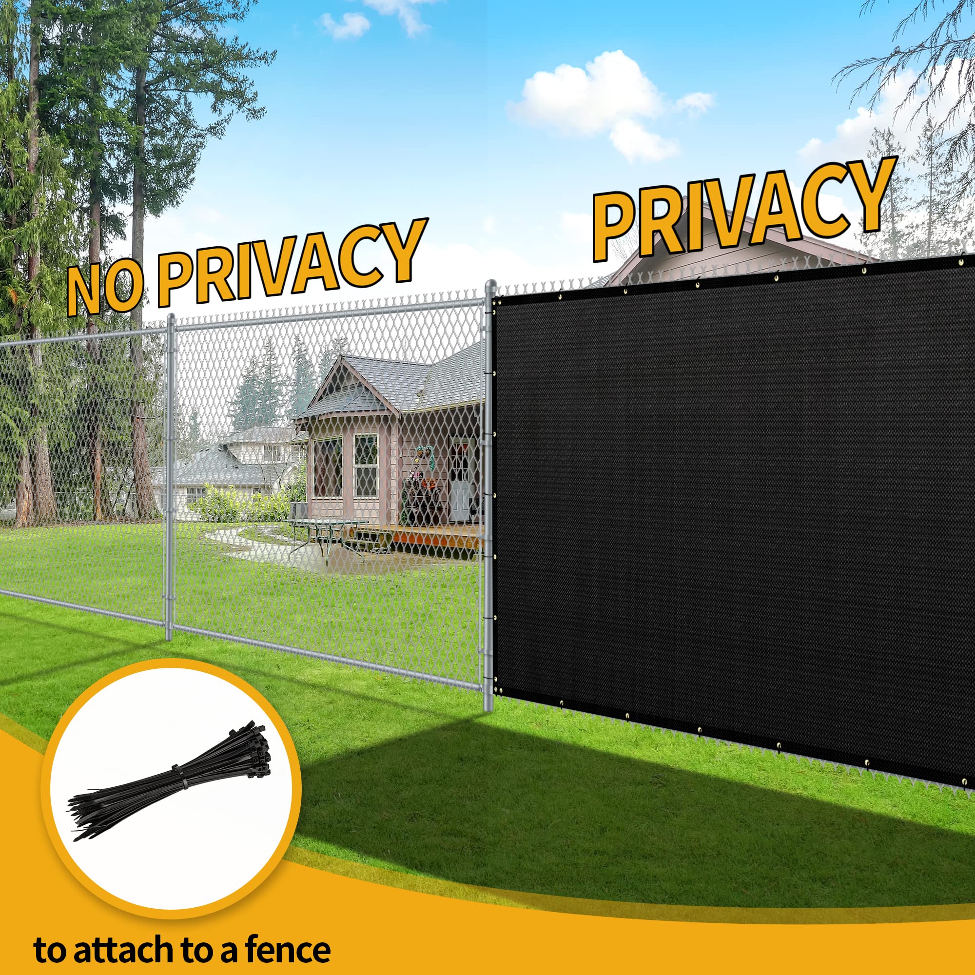 Versatile NEXCOVER privacy screen for yard, patio, and workspace.