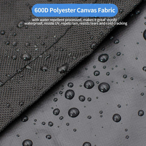NEXCOVER water-repellent finish keeps rain away from the grill