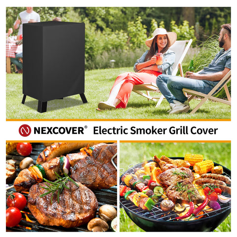 NEXCOVER weather protection for outdoor smokers keeps your grill ready.