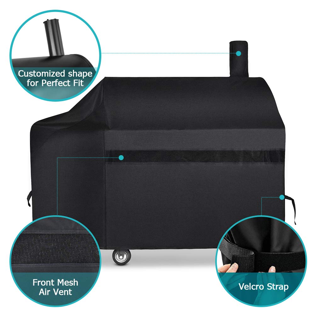 NEXCOVER mesh air vent and side straps prevent wind displacement.