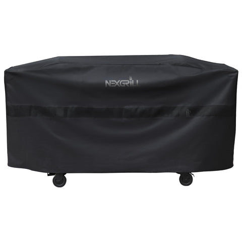 Nexgrill 64-Inch Griddle Cover front view showing rugged weatherproof shell