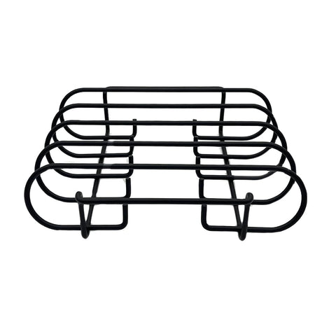 Nexgrill rib rack with non-stick coating for easy cleanup after grilling.