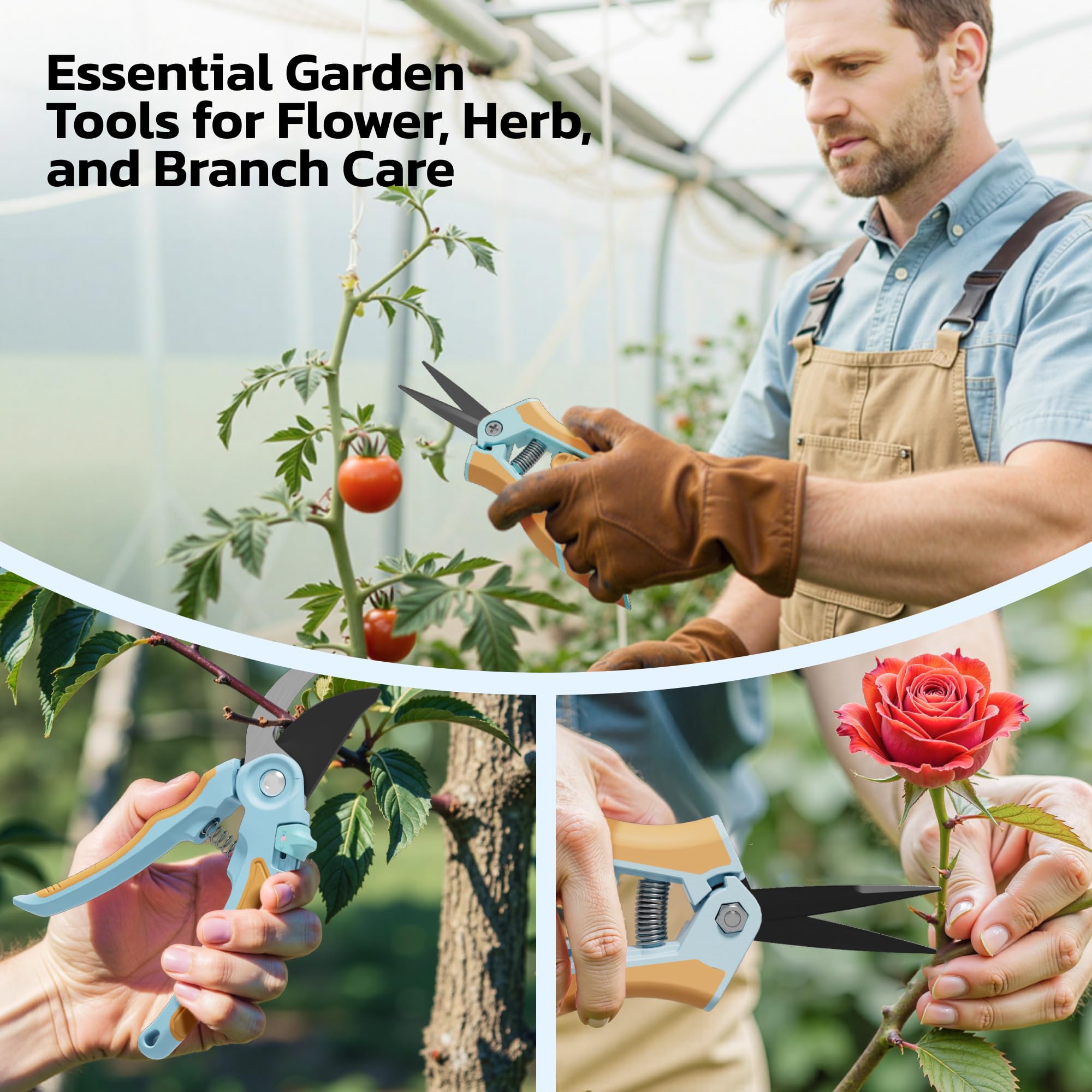 NEXON high-tension springs enable smooth pruning action