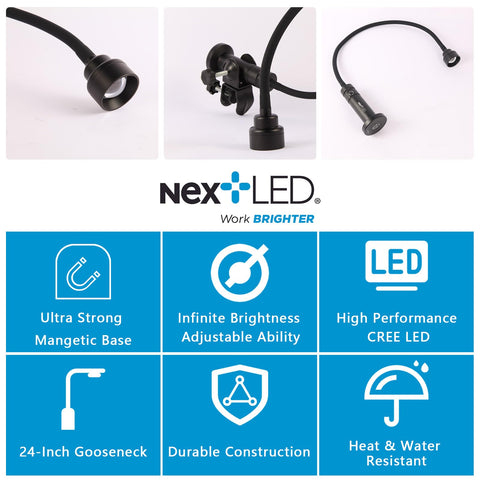 NextLED NT-7728 adjustable brightness helps tailor illumination for cooking.
