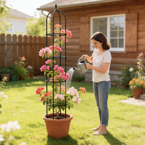 Nexum's 12-inch rings promote airflow around stems.