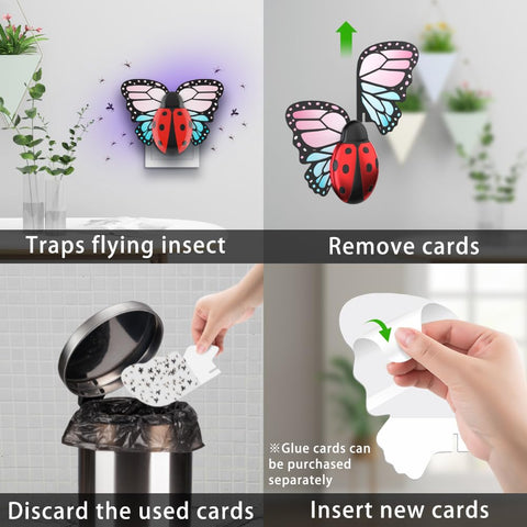 Neyiok fly trap operates quietly, not disturbing sleep.