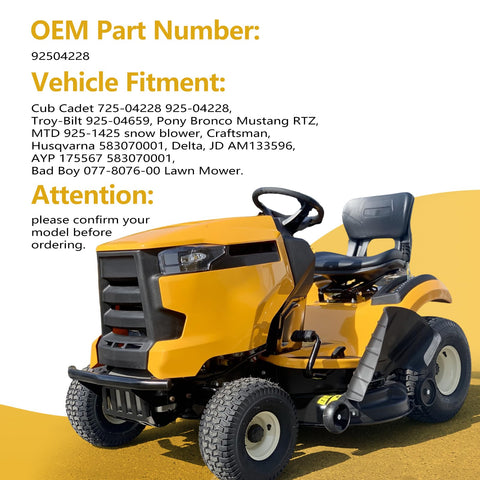 NFSpeeding Cub Cadet ignition switch replacement ready for quick installation