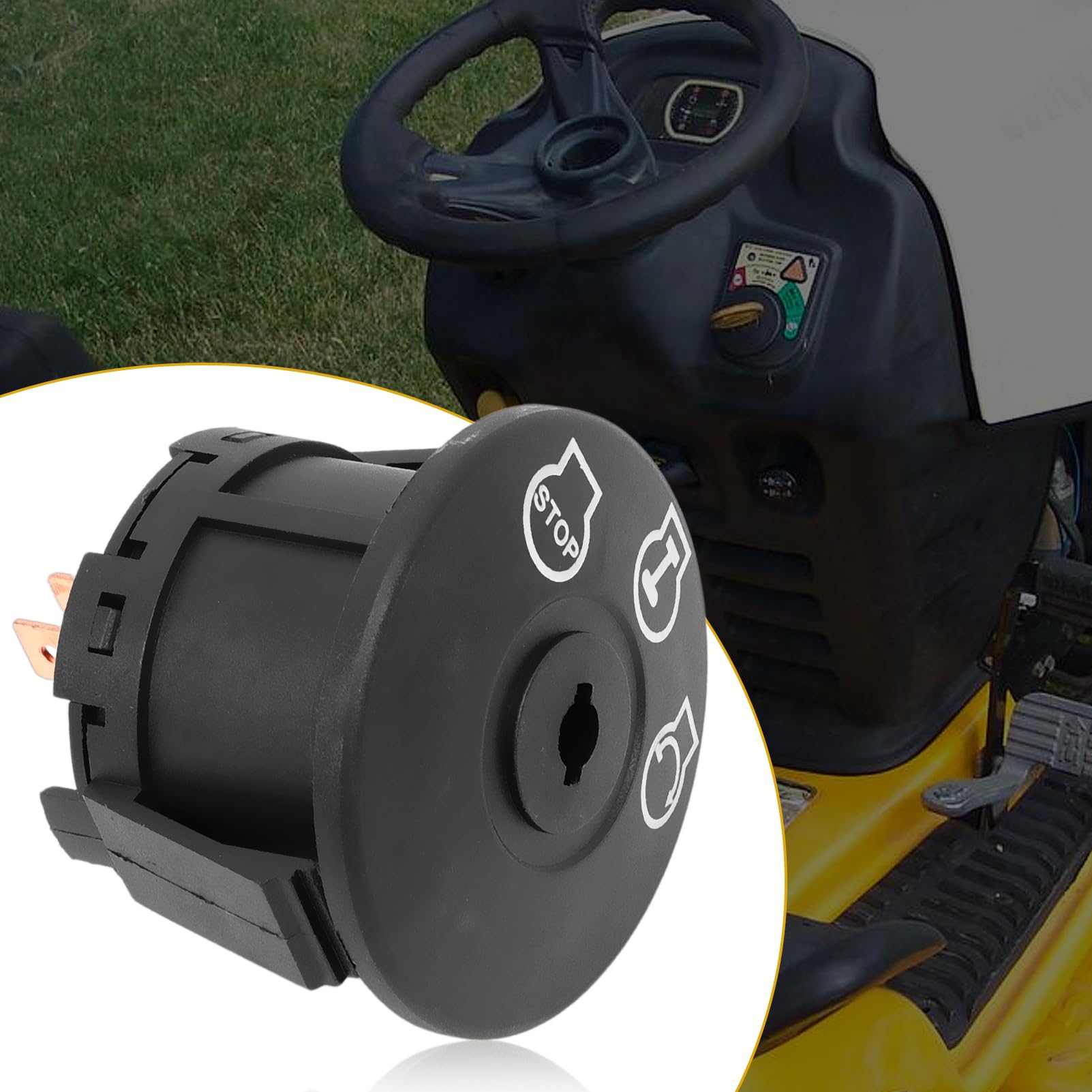 NFSpeeding John Deere compatible ignition switch for fast secure starts