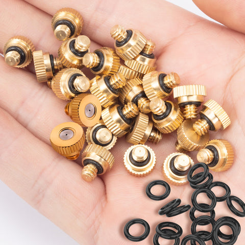 NFAMRZCAR misting nozzle installation is quick and tool-free