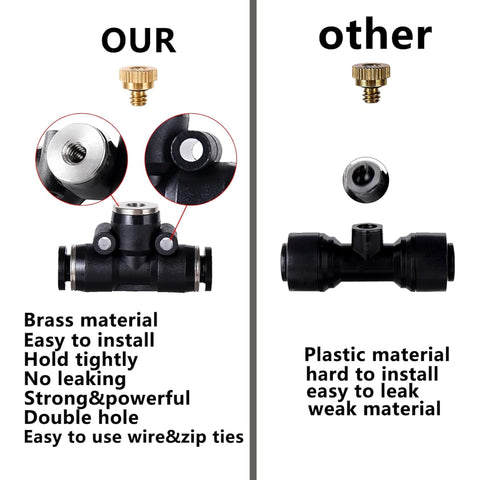 NFAMRZCAR brass plugs 2pc for secure line sealing