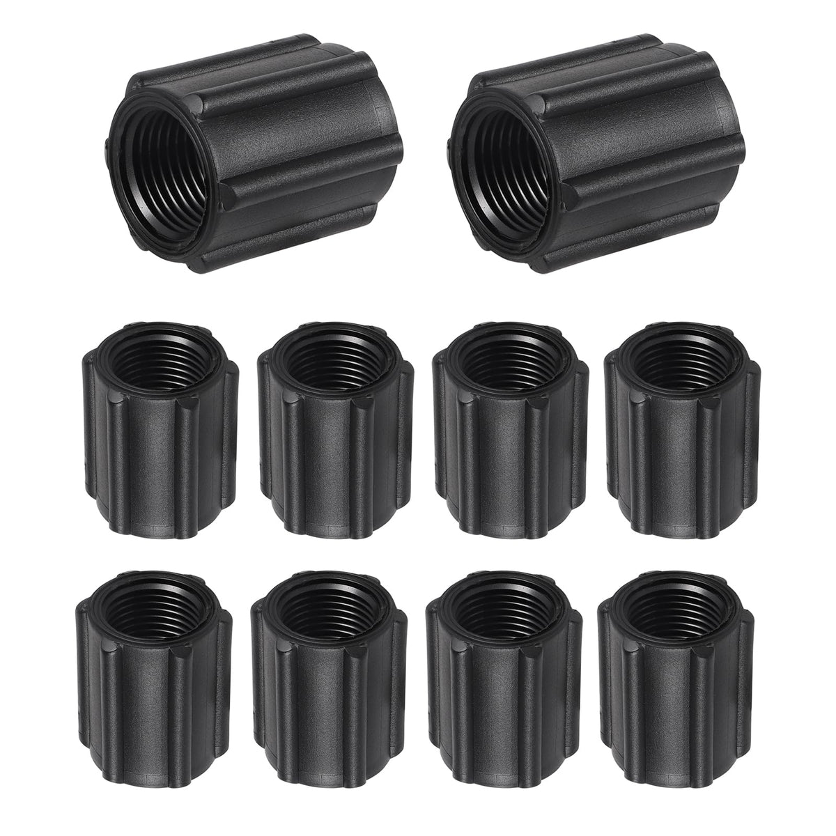 NFAMRZCAR half-inch double female thread coupling for extending sprinkler reach.