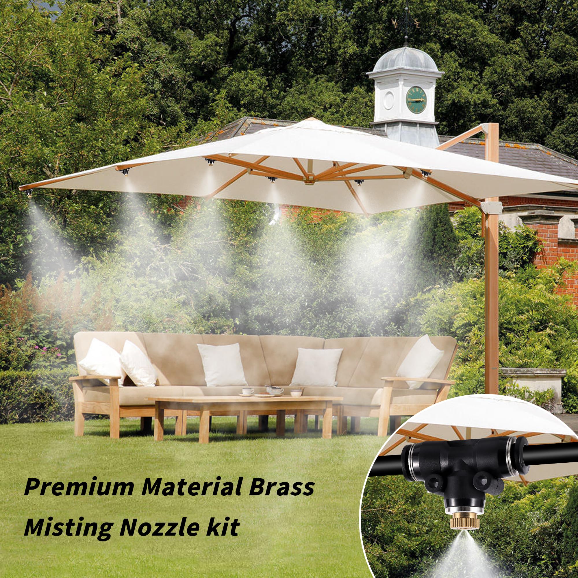 NFAMRZCAR easy installation misting nozzle for maintenance