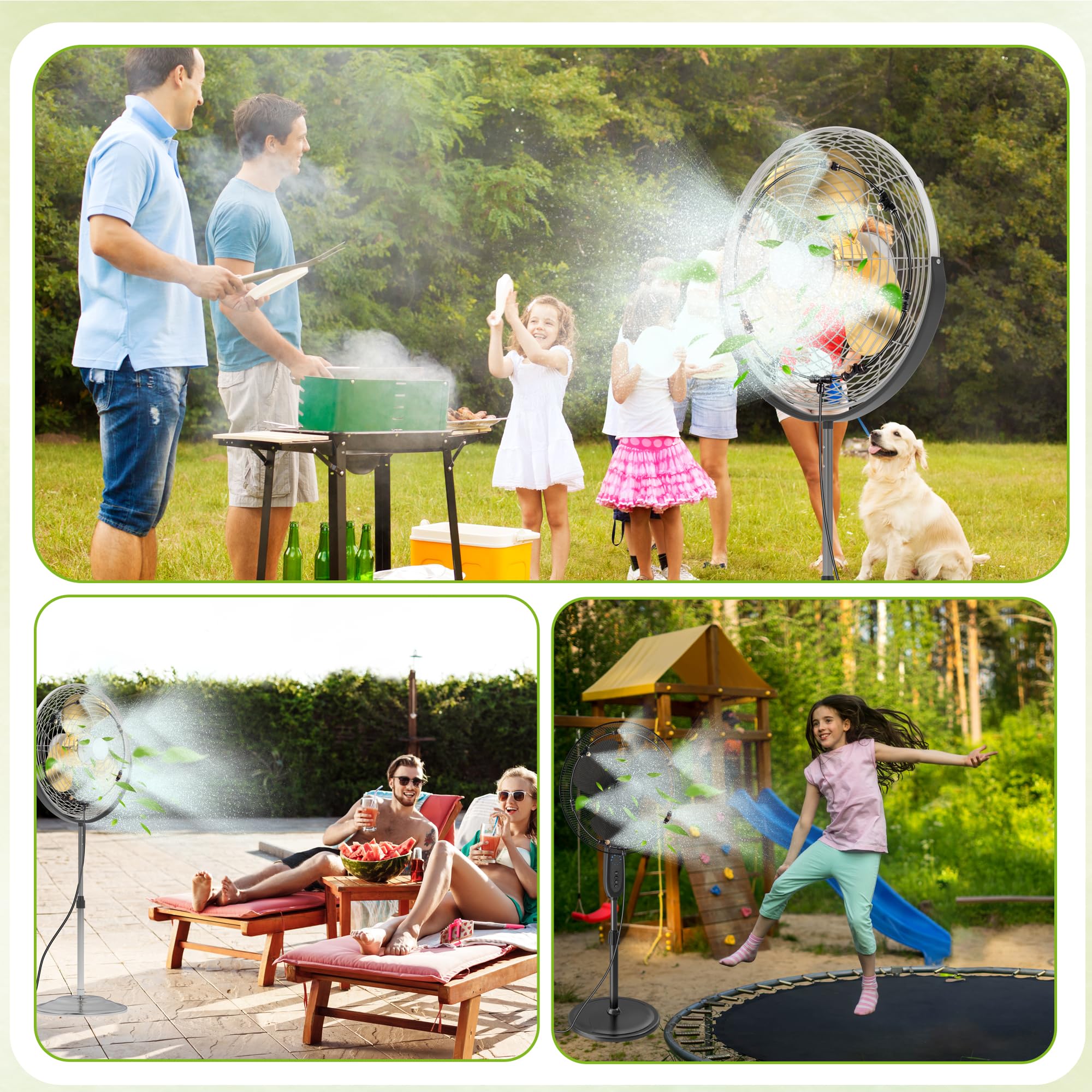 NFAMRZCAR outdoor cooling use cases for patio and garden