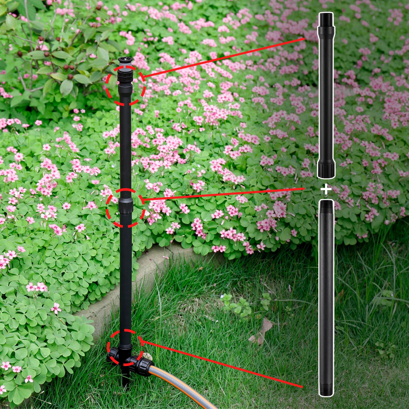 NFAMRZCAR outdoor-ready extensions resist harsh conditions for year-round watering.