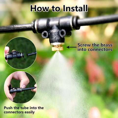 NFAMRZCAR rv awning misting adapter supports portable cooling