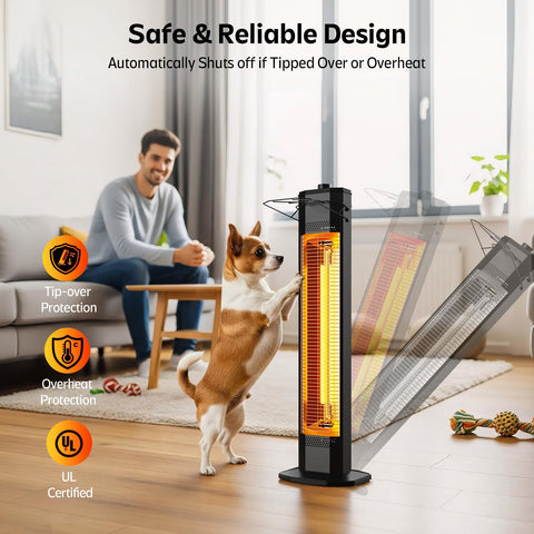 Nfccra-ergonomic-handle-mobility enables easy repositioning indoors or outdoors.