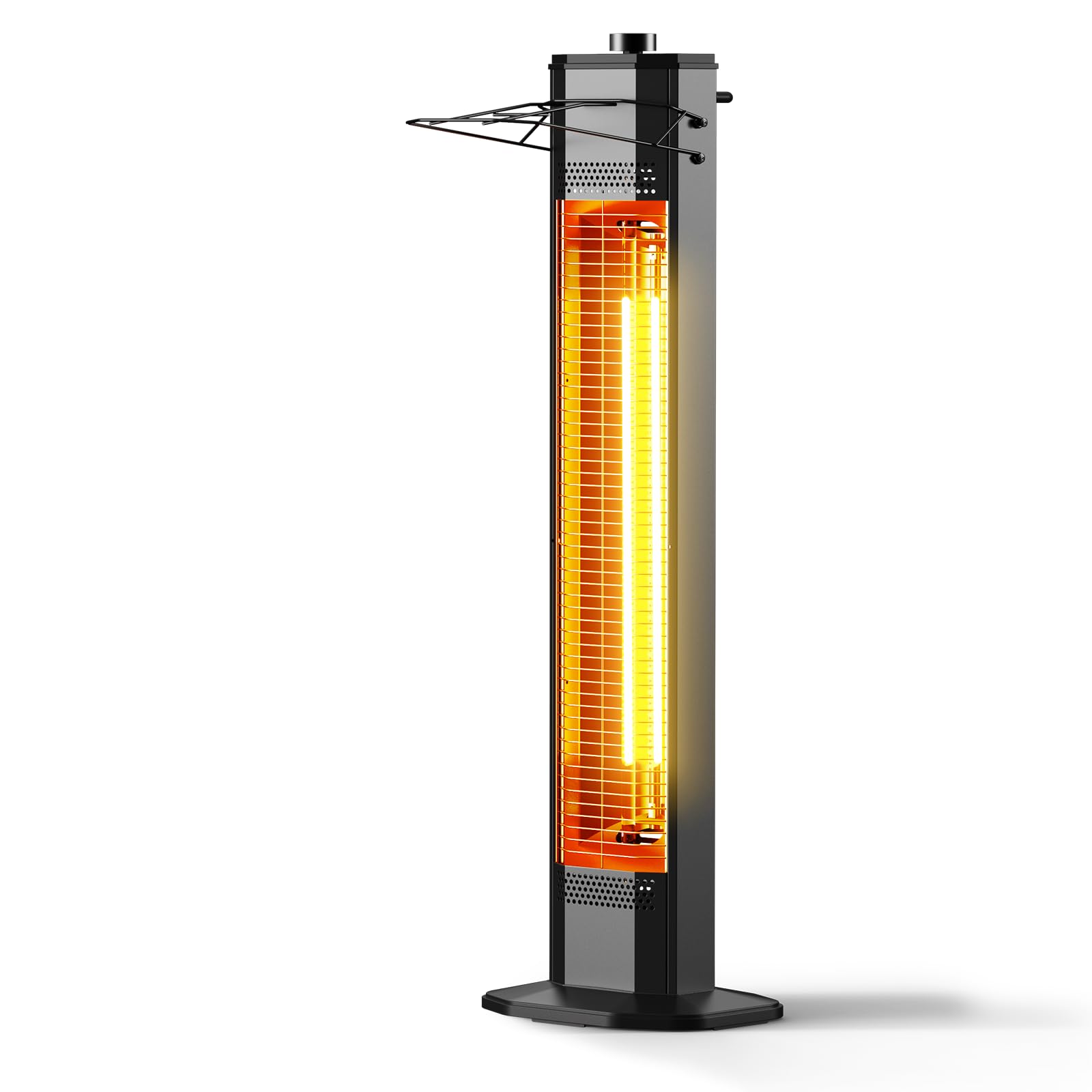 Nfccra outdoor heater 34in-tower delivers instant warmth for patios and garages.