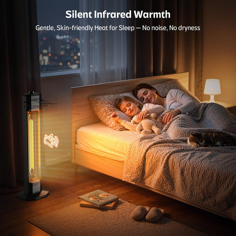 Nfccra-three-heat-levels let you customize comfort.