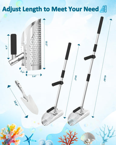NFie detachable pole provides height-adjustable control for varied user heights.