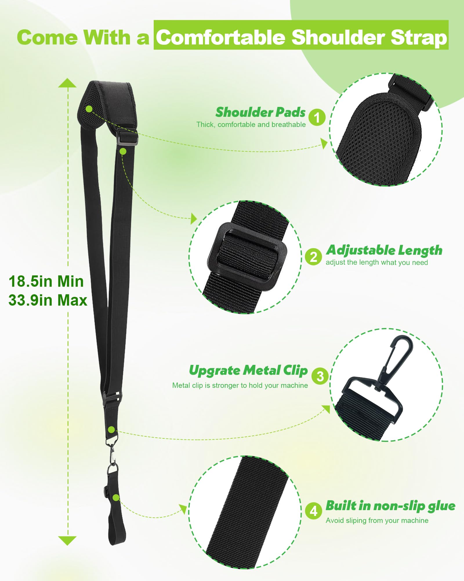 In-use side profile demonstrates comfortable upright stance during trimming
