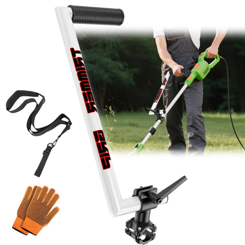 NFie upgraded weed eater handle with ergonomic grip for easier trimming