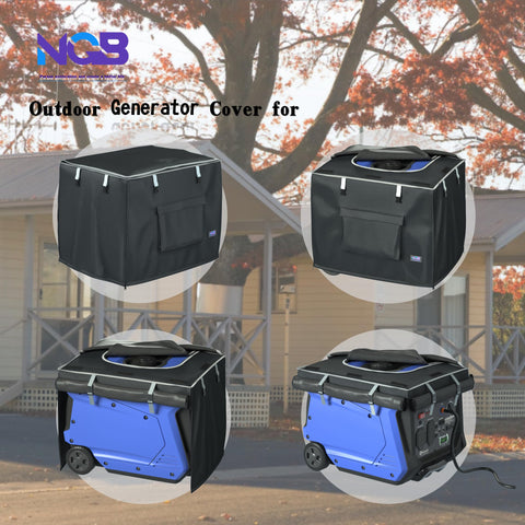 NGB Generator Cover top refuel opening with waterproof zipper for easy access.
