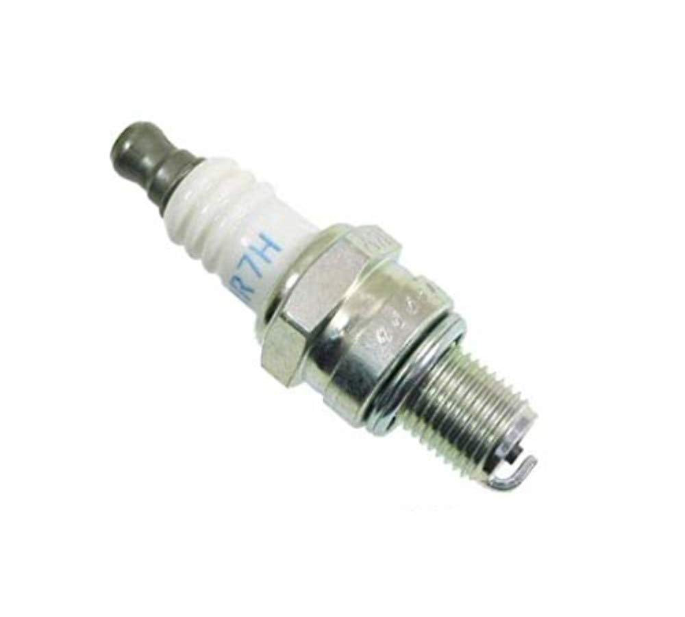 NGK CMR7H spark plug box shows genuine parts for reliable engine maintenance.