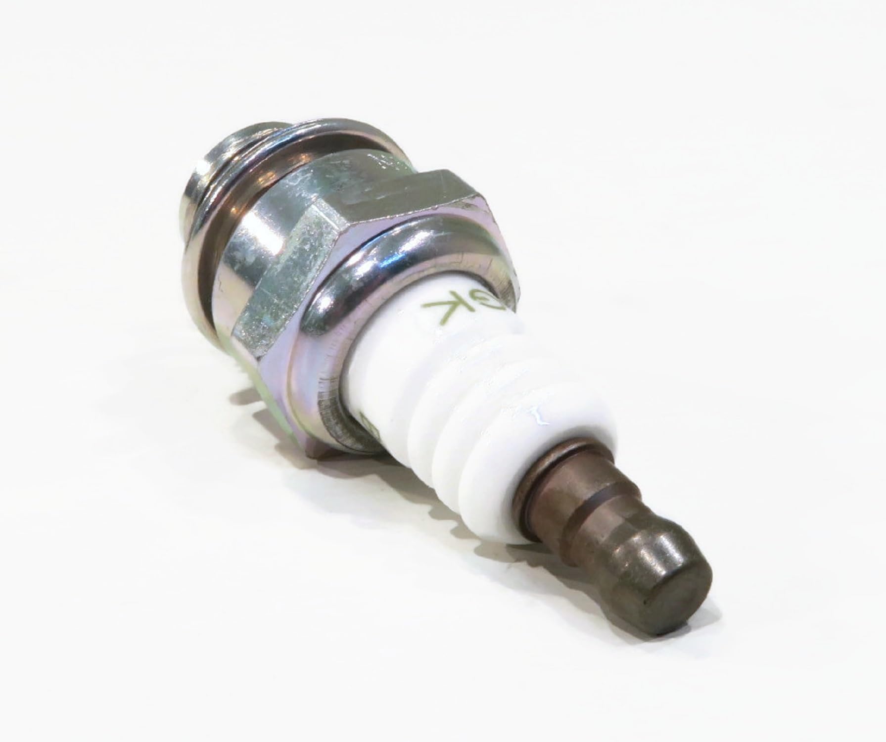 NGK Echo BPM8Y spark plug longevity up to 30k miles.