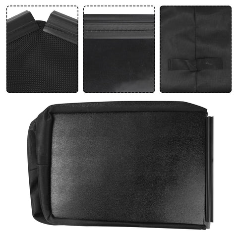 Niahm 115-4664 grass bag attached to mower enables mess-free collection.