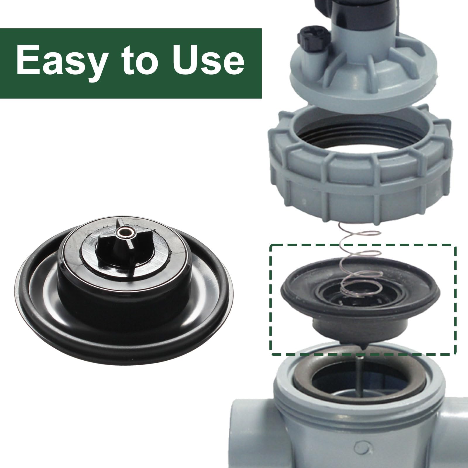 NIAHM diaphragm replacement detail highlights durable materials and fit.