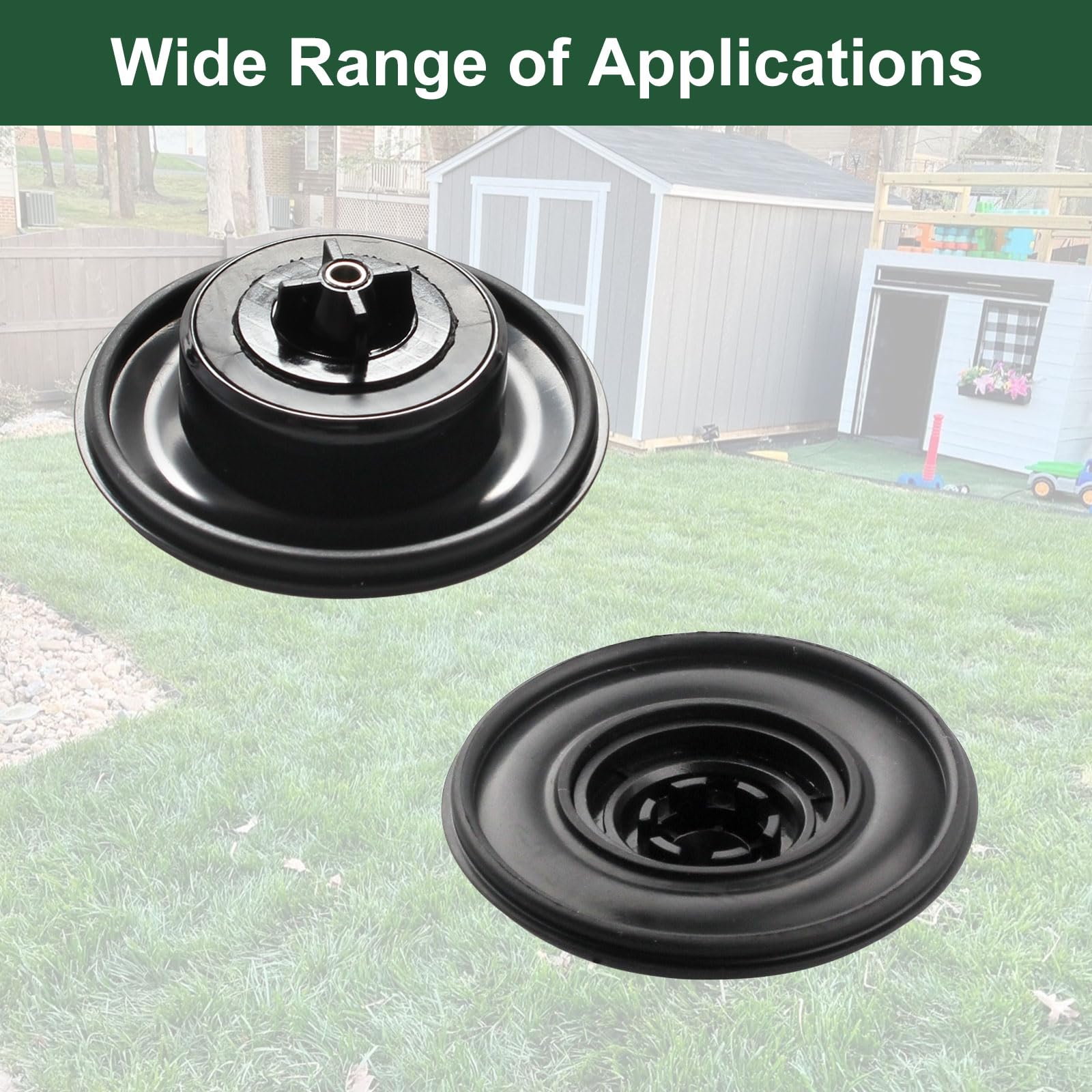 NIAHM high-quality diaphragm materials image emphasizes longevity and reliable performance.