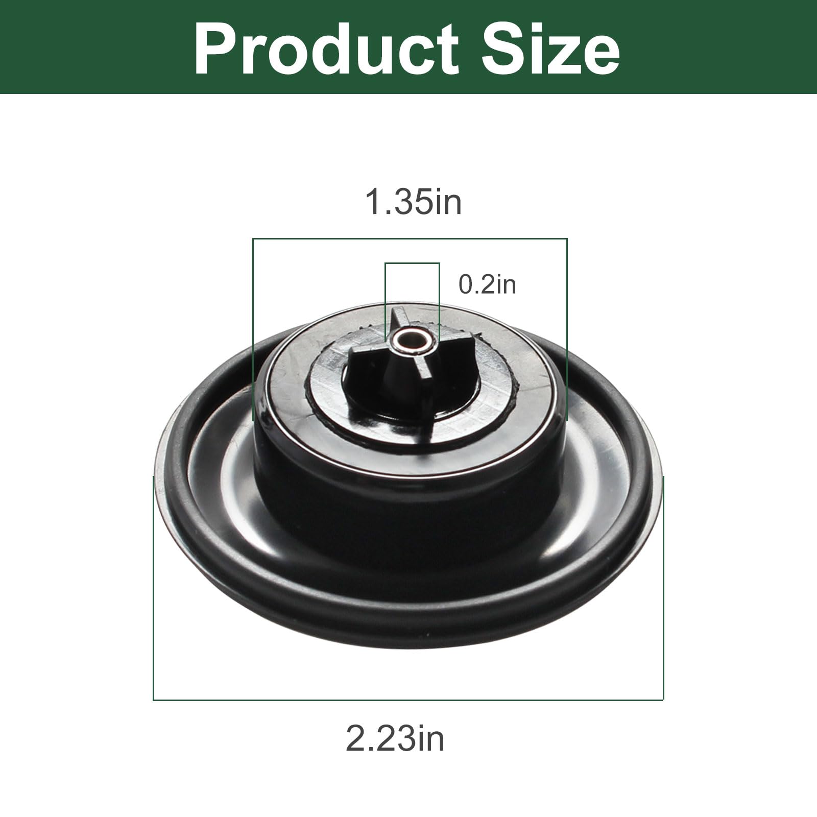 NIAHM replacement diaphragm for Irritrol series ensures long-lasting irrigation performance.