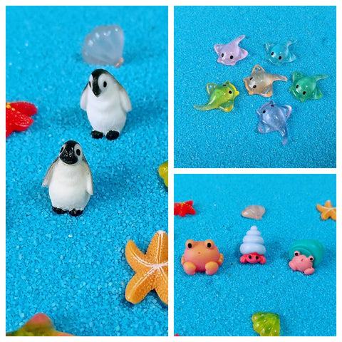 NIBERDA jellyfish mini resin models brighten aquatic displays and crafts