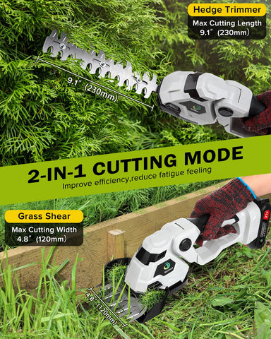 Nicklaua upgraded blade detail emphasizes sharper cuts on thick branches.